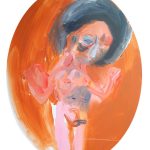 prosenie /begging/ ovál 60x80