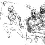 večera /supper/ XXIII. 42x30