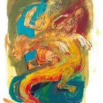 Danteho peklo /Dante's inferno/ XVII. 20x30
