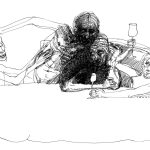 večera /supper/ XLIII. 42x30