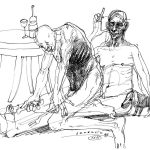 večera /supper/ XVI. 42x30