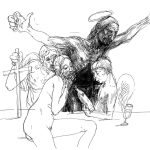 večera /supper/ XXII. 42x30