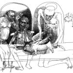 večera /supper/ XXIV. 42x30