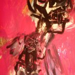 kostra anjela /skeleton of angel/ 60x60 detail