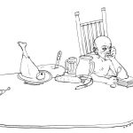 večera /supper/ III. 42x30