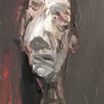 čierna duša /black soul/ X. 30x40