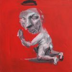 svätí za dedinou /saints beyond the village/ XXI. 60x60