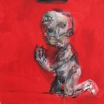 svätí za dedinou /saints beyond the village/ IX. 60x60