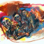 Danteho očistec /Dante's purgatory/ reserve IX. 42x30