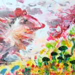 ježko /hedgehog/ with ayako 90x60