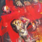kalvária /calvary/ IX.a 100x120