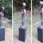 jozef pokorný /joseph humble/ 30x110 bronz /bronze/