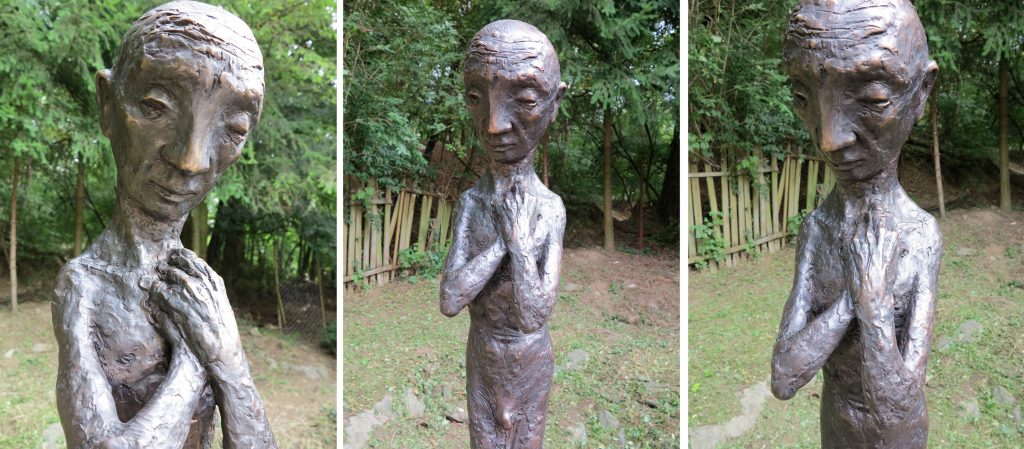 jozef pokorný /joseph humble/ 30x110 bronz /bronze/