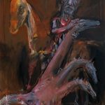 mýtus /fable/ chorý drak /sick dragon/ 70x100