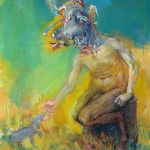 satyr I. 100x120