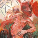 satyr III. 100x120