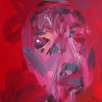 červená hlava /red head/ 30x40
