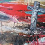 sám v krajine /alone in the country/ 80x60