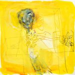 žltý kríž /yellow cross/ I. 40x40