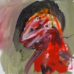 papagáj /parrot/ 40x40