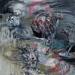 vlci 9. /wolves/ kúpeľ /bath/ 180x180