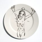 figura 2 / porcelán /porcelain/ 20 cm / workshop Veľký Biel