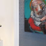 table and fence / zoya gallery / bratislava / slovakia - madonna