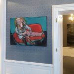 table and fence / zoya gallery / bratislava / slovakia - madonna