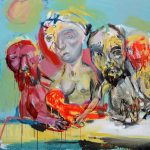 madona za stolom /madonna at the table/ 180x140