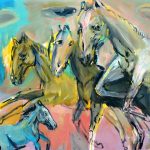 malé stádo/small herd/ I. 120x100