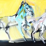 veľmi malé stádo/very small herd/ I. 120x40
