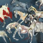 malé stádo/small herd/ III. 140x100