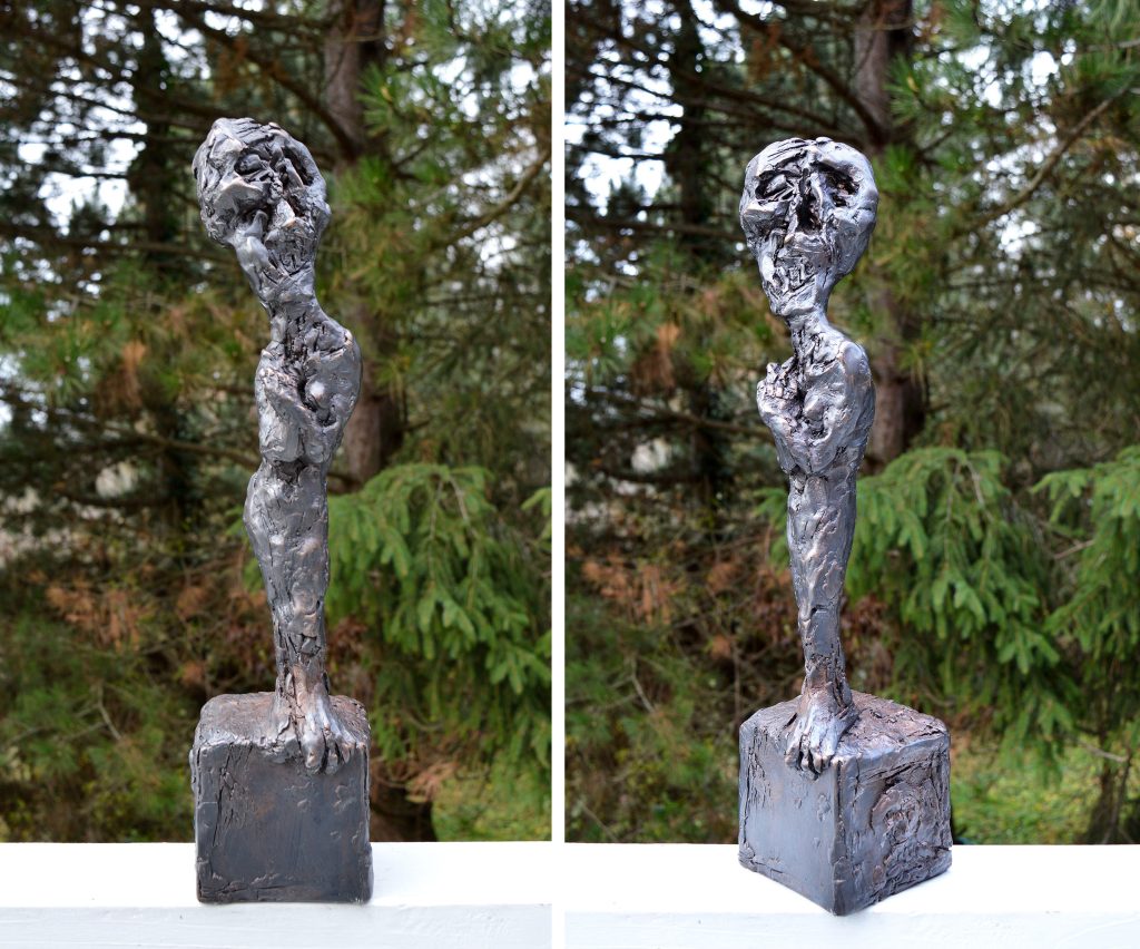 bronzová Nádej /bronze Hope/ cca 45 cm