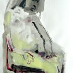 sediaca žena /sitting woman/ 3 / 21x30