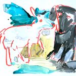 psy /dogs/ 45 x 33