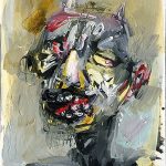 hlava čerta /devil's head/ 30 x 42