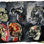 parížske hlavy /paris heads/ I. 30 x 42