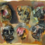 parížske hlavy /paris heads/ II. 50 x 35