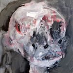 portrét smrti /portrait of death/ XV. / 50 x 40