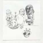 kresba pre Chajjama /drawing for Chajjam/ 25 x 20