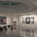 	nedbalka gallery / bratislava / ravens, busts and flowers