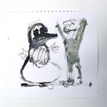 korona denník - karantéma /corona diary - quarantheme/ nonsense 30x30