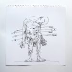 korona denník - karantéma /corona diary - quarantheme/ nonsense 30x30