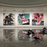 	nedbalka gallery / bratislava / ravens, busts and flowers