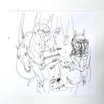 korona denník - karantéma /corona diary - quarantheme/ nonsense 30x30