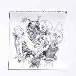 korona denník - karantéma /corona diary - quarantheme/ nonsense 30x30