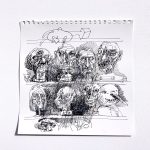 korona denník - karantéma /corona diary - quarantheme/ nonsense 30x30