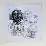 korona denník - karantéma /corona diary - quarantheme/ nonsense 30x30
