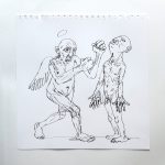 korona denník - karantéma /corona diary - quarantheme/ nonsense 30x30