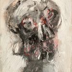 portrét smrti /portrait of death/ 50x40